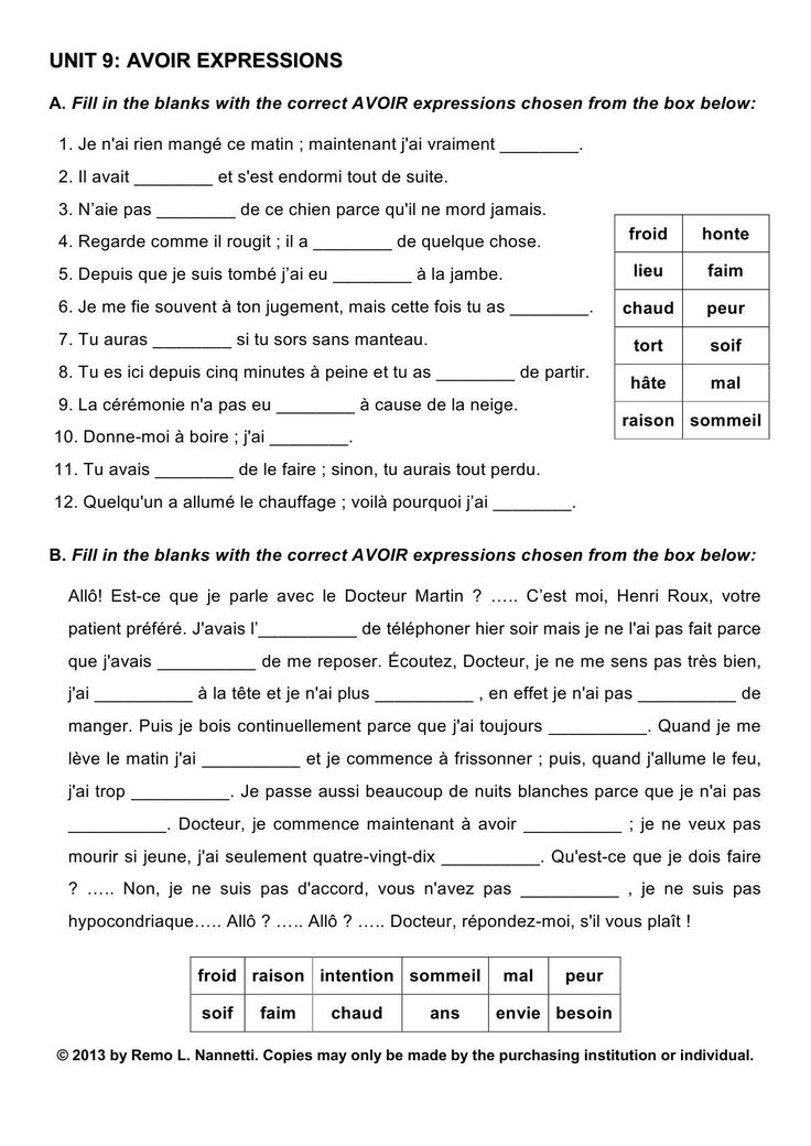 6 Language Arts Writing Worksheets For Ged Easily French