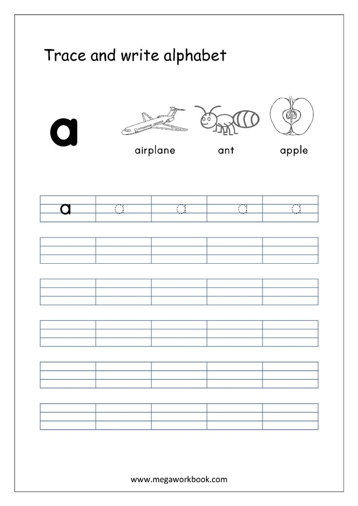 Free English Worksheets Alphabet Writing Small Letters 