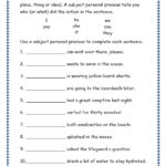Grade 3 Grammar Topic 10 Personal Pronouns Worksheets