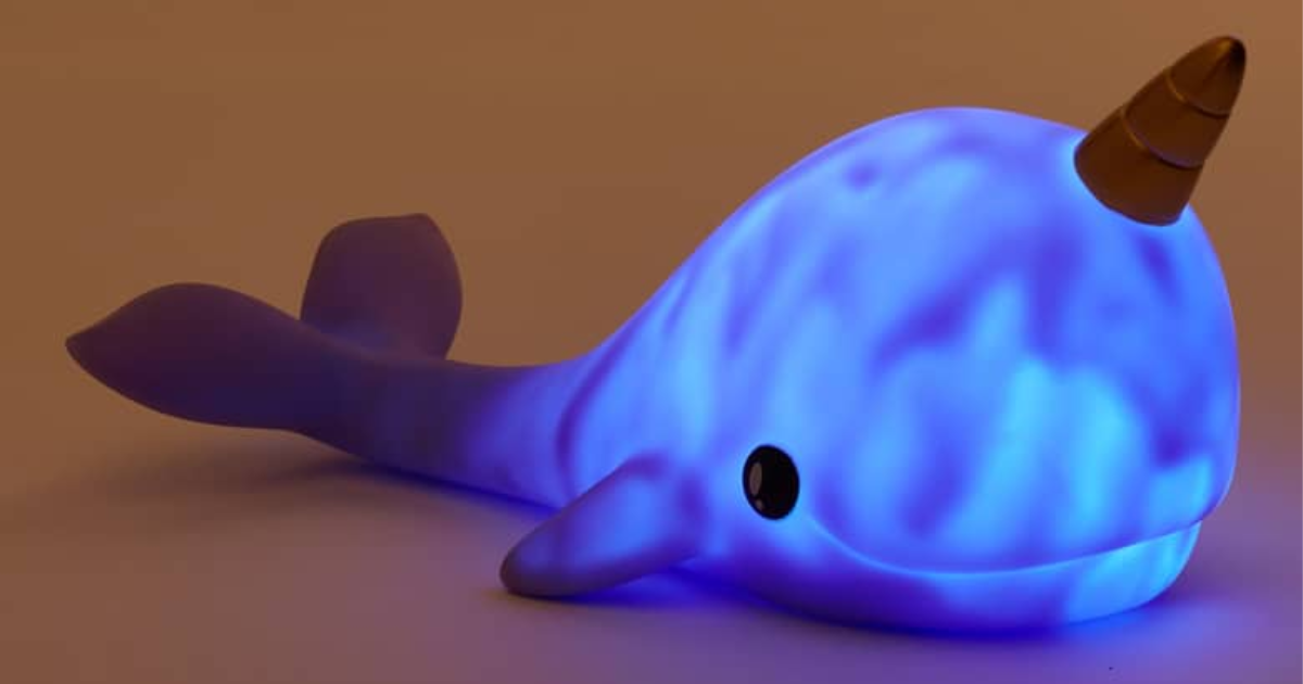 Narwhal Color Changing Night Light Under 10 Shipped 