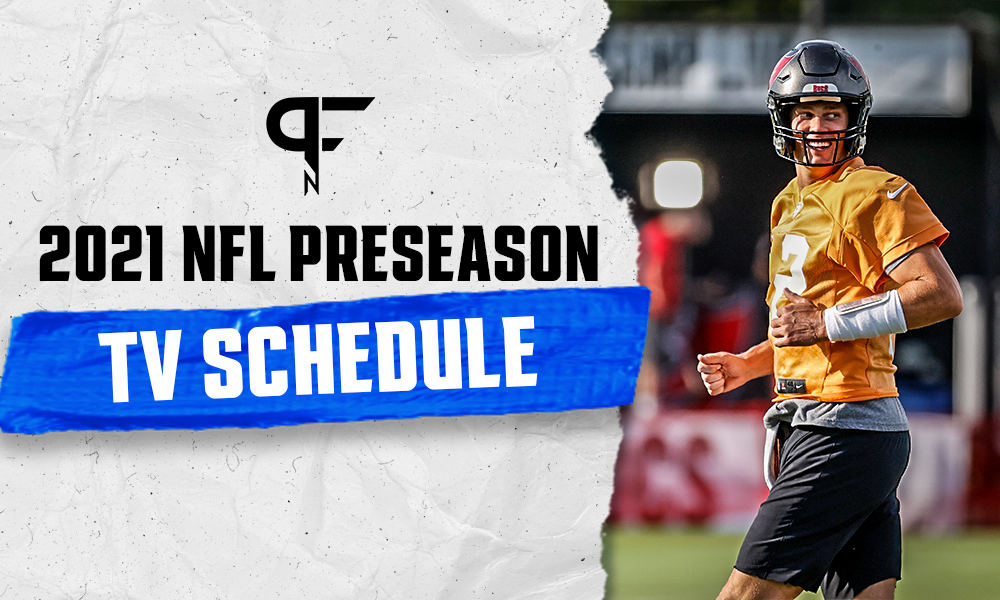 NFL Preseason TV Schedule 2021 NFL Network Airing 23 Live 