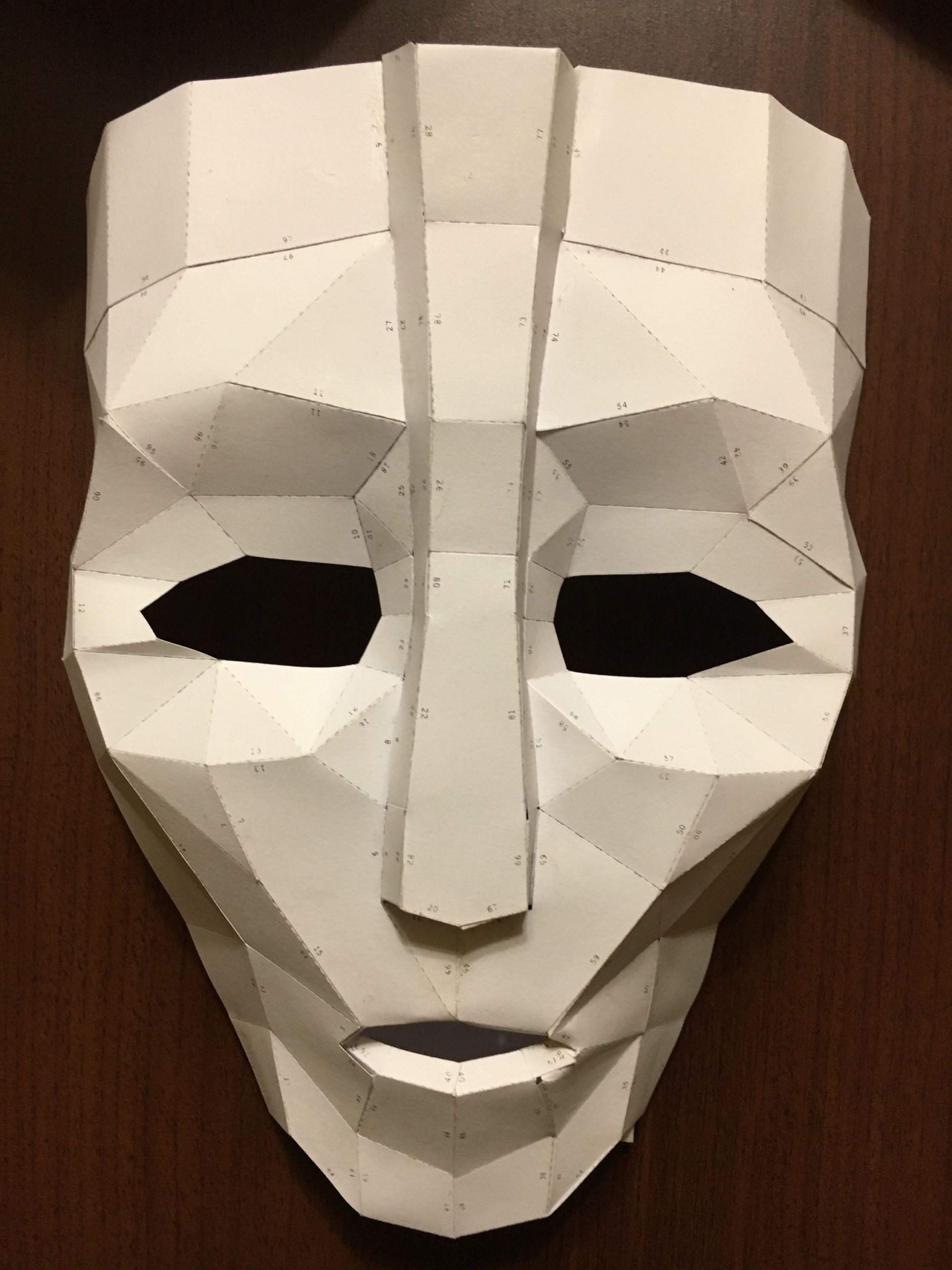 Printable Papercraft Batman Mask Printable Papercrafts