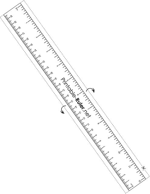 Printable Ruler Your Free And Accurate Printable 