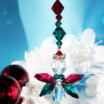 Swarovski Crystal Angel Christmas Ornament Crystal