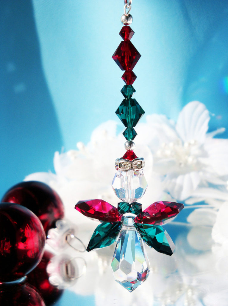 Swarovski Crystal Angel Christmas Ornament Crystal 