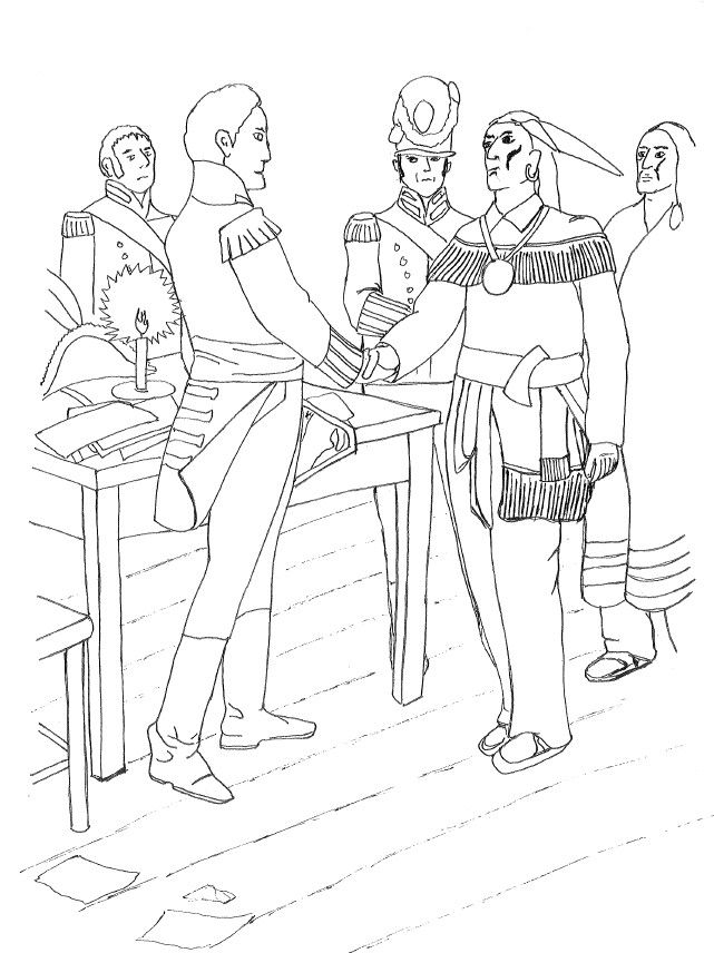 War Of 1812 Coloring Pages Veterans Day Coloring Page 
