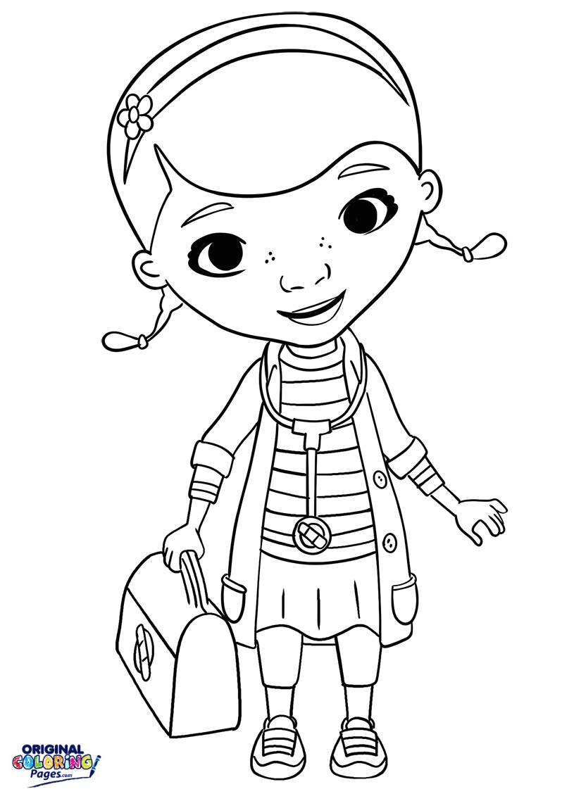 21 Best Printable Doc Mcstuffins Coloring Pages Home Family Style 