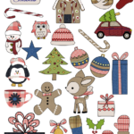 27 Free Printable Christmas Stickers