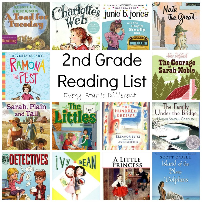 2nd Grade Reading List Every Star Is Different
