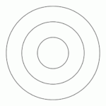 3 Concentric Circles ClipArt ETC