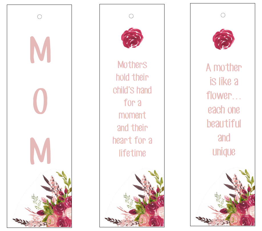 3 FREE PRINTABLE BOOKMARKS FOR MOTHER S DAY