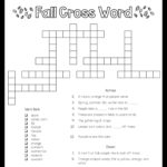 3rd Grade Crossword Puzzle For Grade 3 How To Do This