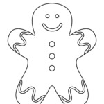 8 Free Printable Large And Small Gingerbread Man Templates