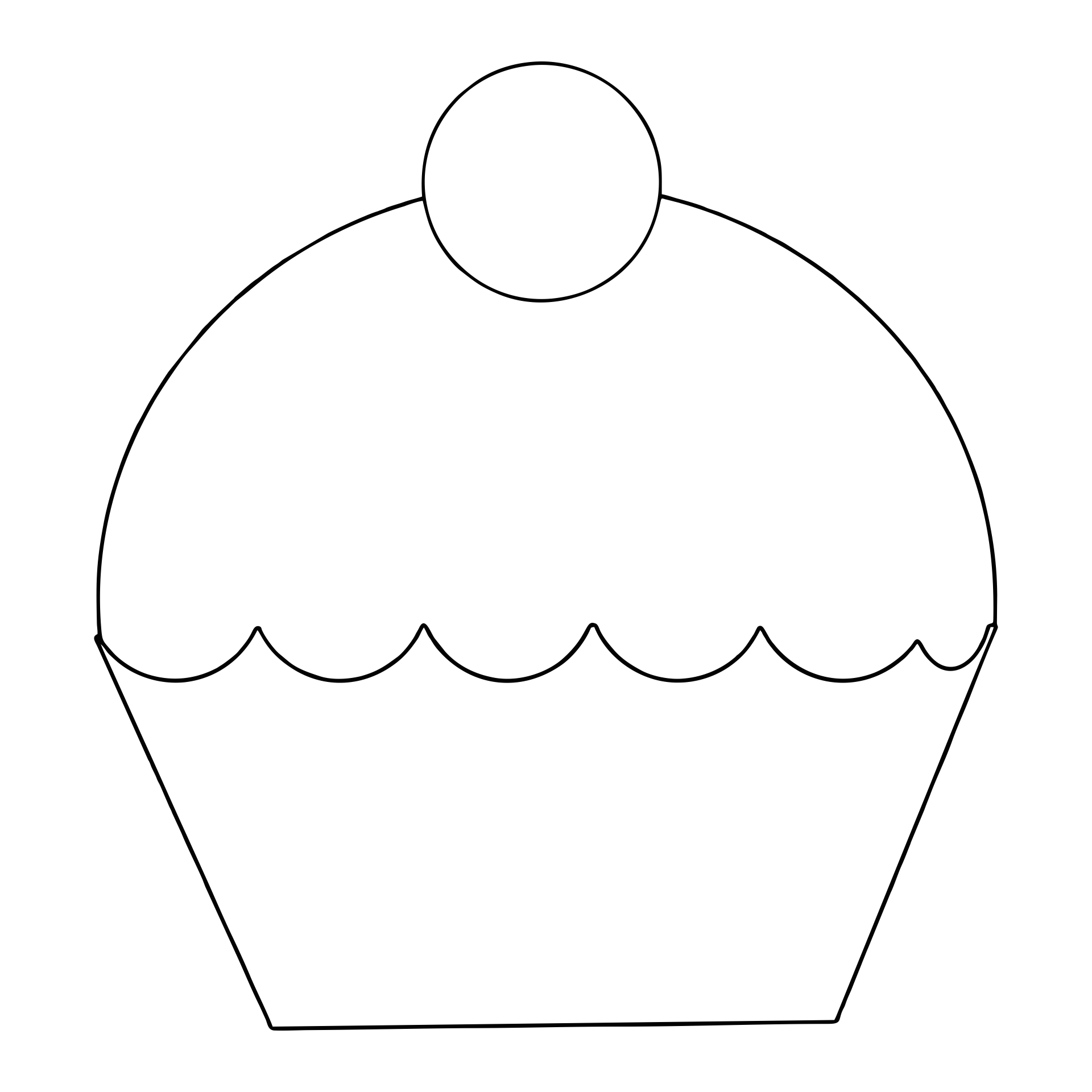 9 Best Free Printable Template Cupcake Printablee