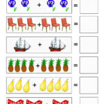 Addition Worksheets With Pictures Up To 10 Learning