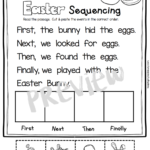 April In Kindergarten FREE WORKSHEETS Keeping My Kiddo Busy