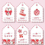 Candy Cane Gift Tags DIY Holiday Gift Tags Gift Tags Diy Diy Holiday
