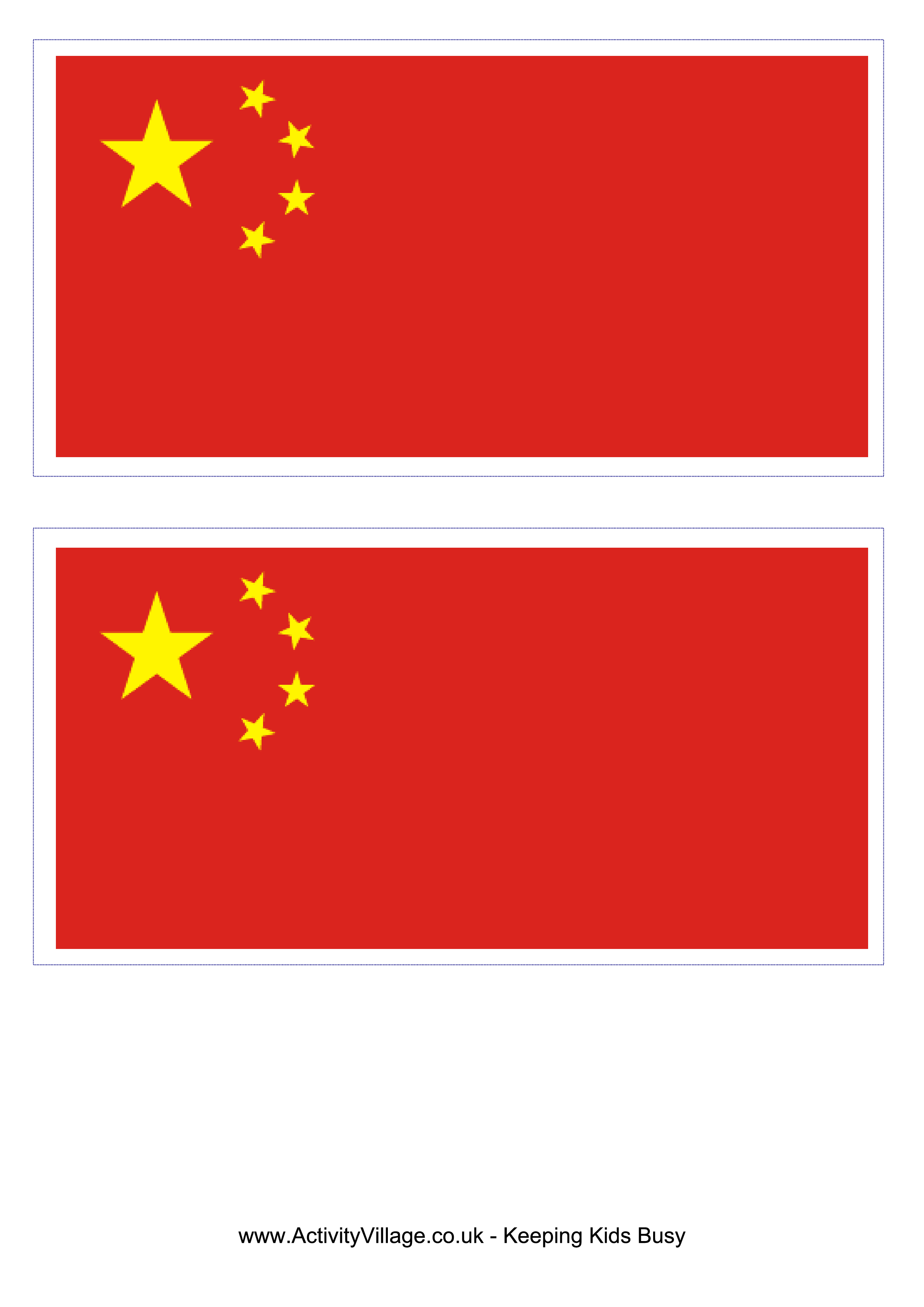 China Flag Free Printable China Flag China Flag Flag 