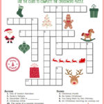 Christmas Crossword Puzzle Printable Thrifty Mommas Tips UIRQ7lRQ