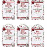 Christmas Teacher Gifts Free Printable Tags What S Your Sign Viny