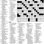 Crossword Puzzle Printable High School Printable Crossword Puzzles