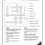 Crossword Puzzles Printable 6Th Grade Printable Crossword Puzzles