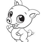 Cute Anime Animals Coloring Pages At GetColorings Free Printable