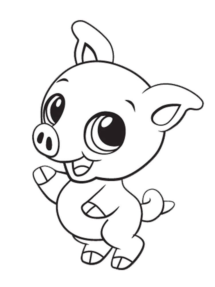 Cute Anime Animals Coloring Pages At GetColorings Free Printable 