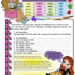 Descriptive Writing English ESL Worksheets For Distance Learning And