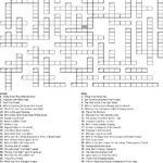 Disney Crossword Puzzles Printable For Adults Printable Template 2021