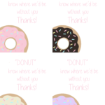 Donut Printable For Teacher Appreciation Week Skip To My Lou