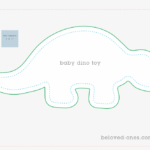 Download Transparent Below Is The Baby Dino Sewing Pattern Free