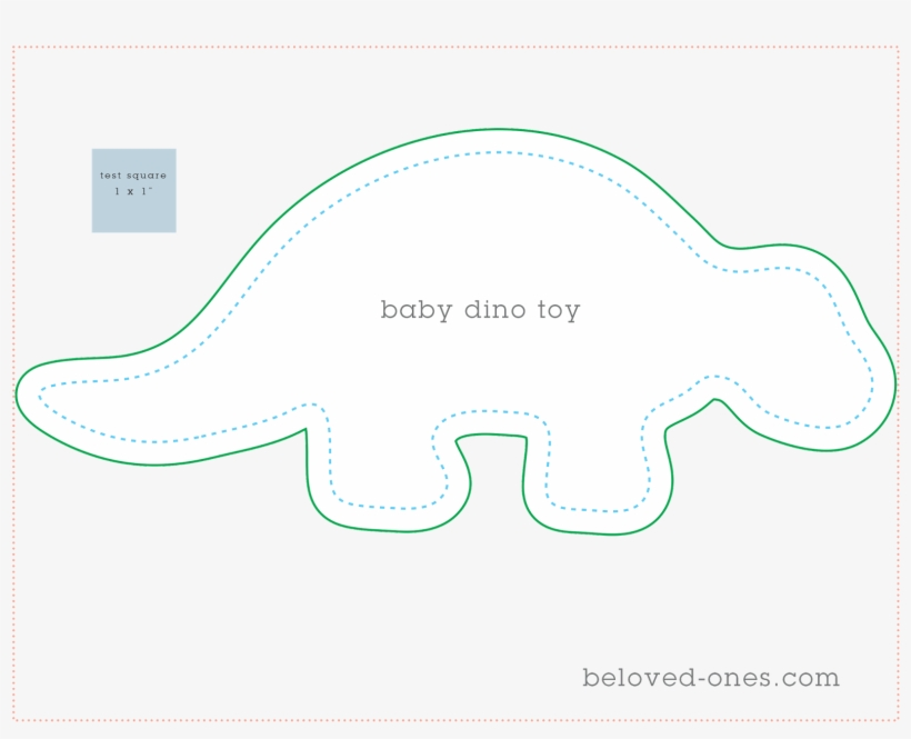 Download Transparent Below Is The Baby Dino Sewing Pattern Free 