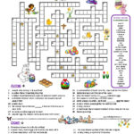 EASTER PUZZLE CROSSWORD QUIZ With Clues Definitions