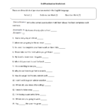 Englishlinx Writing Worksheets 10Th Grade Language Arts Printable