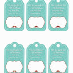 Family Home Fun 12 Days Of Christmas Gift Tag Printables