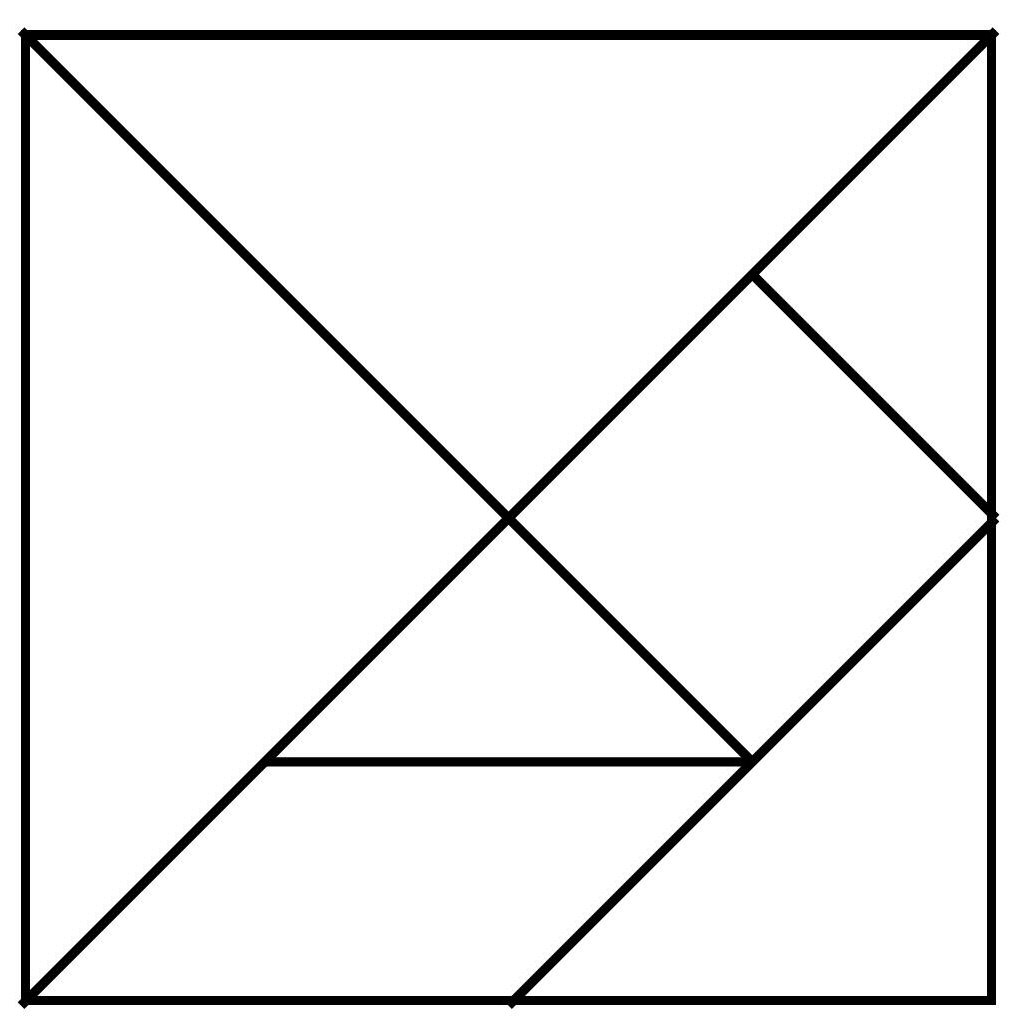 Fotograf a Tangram Para Recortar Recurso Educativo 