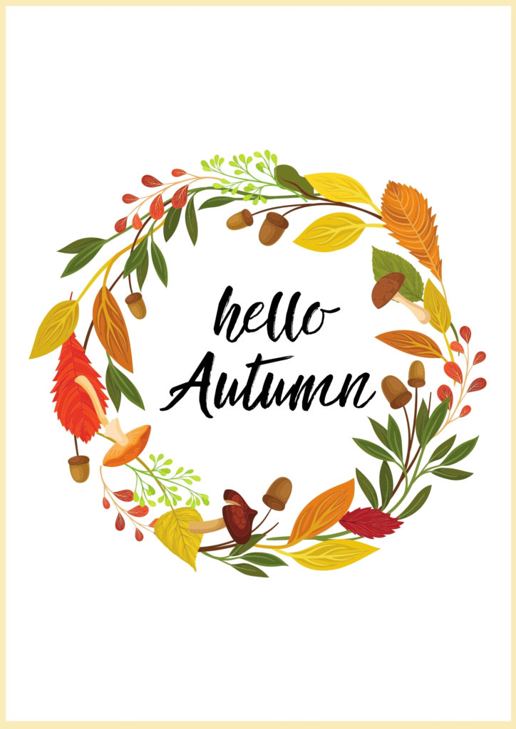 Free Autumn Printables To Add To Your Autumn Decor The Fearless And Free