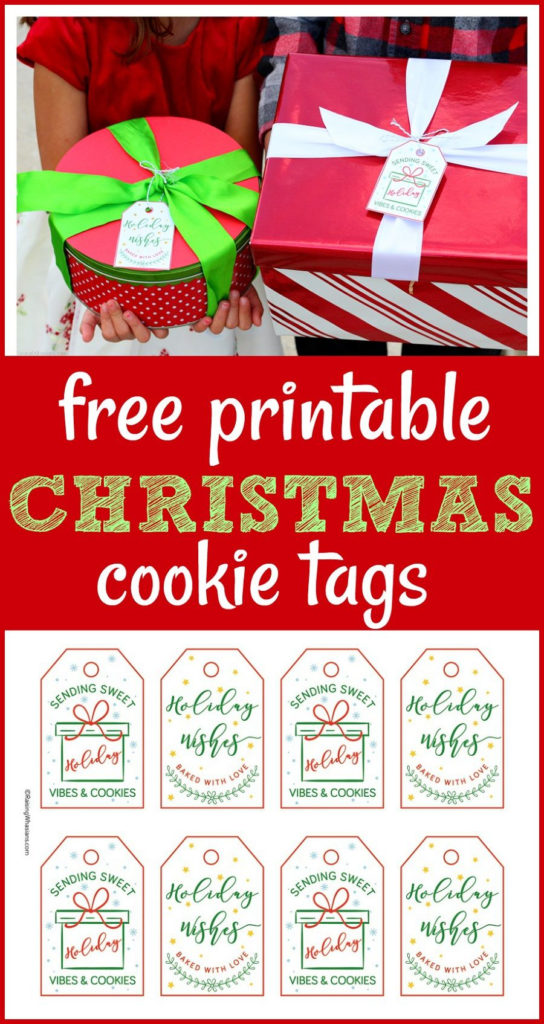 FREE Christmas Cookie Tags Printable The Truth About 