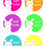 Free Easter Gift Tag Printable Easter Gift Tag Hoppy