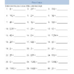 Free Printable 4th Grade Place Value Math Worksheet Archives EduMonitor
