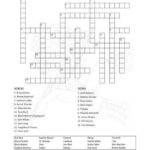 Free Printable Avengers Crossword Activity Crossword Crossword