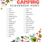 Free Printable Camping Scavenger Hunt Hey Let S Make Stuff Camping