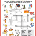 Free Printable Circus Vocabulary Image Crossword Word Puzzles For