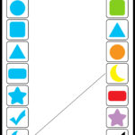 Free Printable Matching Shapes Worksheets For 24 30 Months Ira
