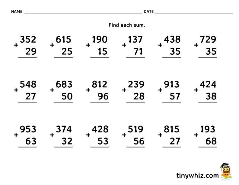 Free Printable Math Worksheets For 8 Year Olds Math Worksheets