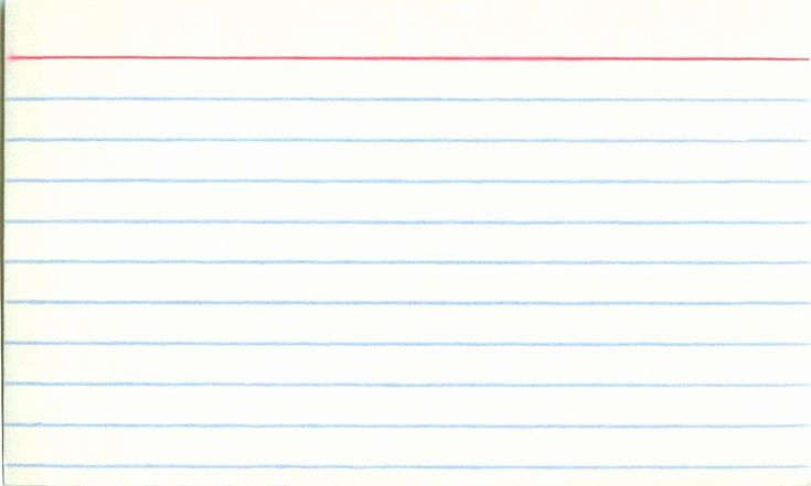 Free Printable Note Card Template Elegant Blank Index Card 