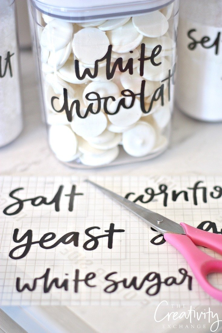 Free Printable Pantry Labels Hand Lettered