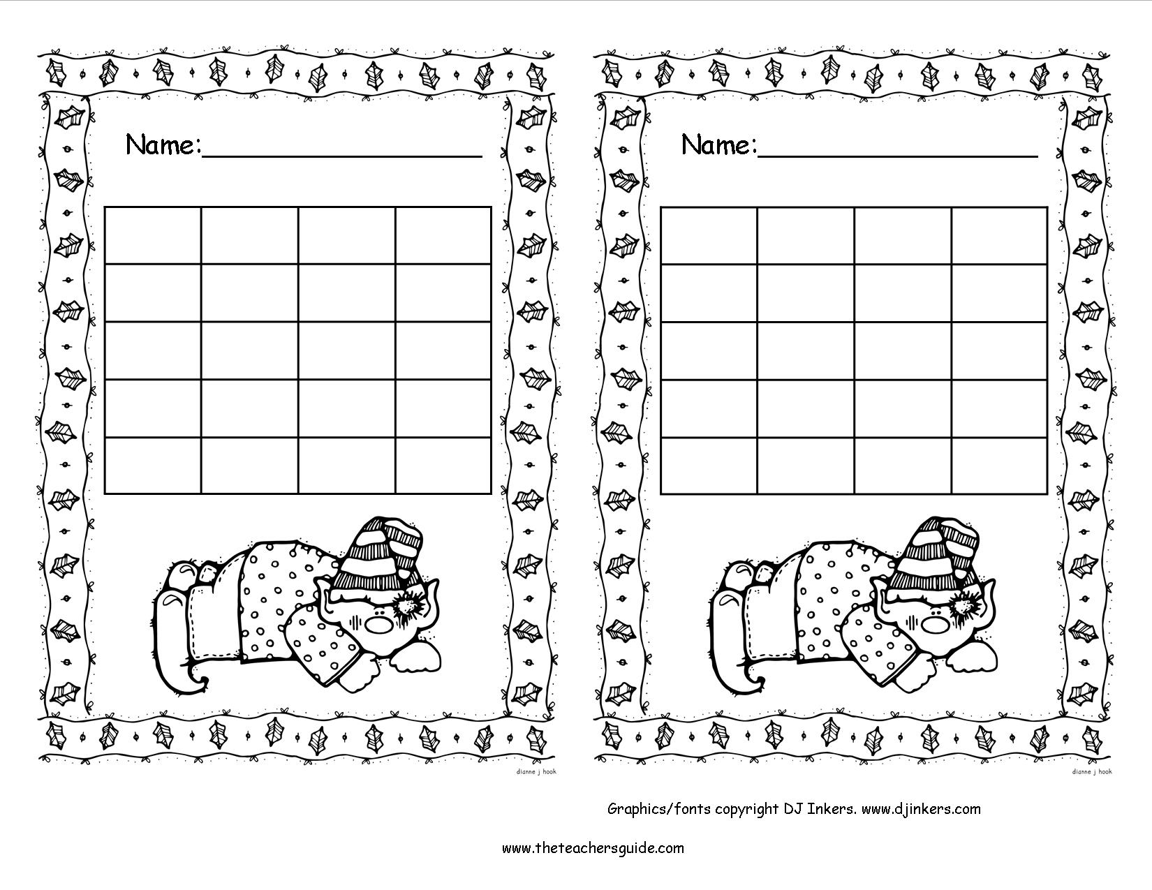 Free Printable Reward And Incentive Charts