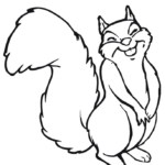 Free Printable Squirrel Coloring Pages For Kids